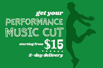 edit music for your performance