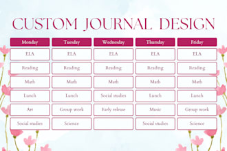 do journal design workbook PDF fillable journal design for canva planner design