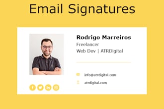 do professional custom email signatures