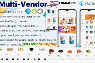 build ecommerce website, multivendor marketplace app, multivendor shopping app