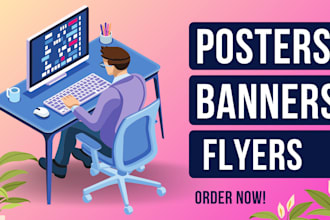create stunning posters, banners, and flyers
