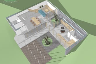 design new architect solutions, interior layout and furniture arrangement