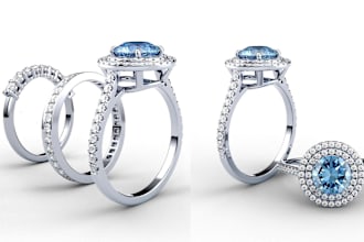 model 3d jewelry design, 3d jewelry cad design render stl file for 3d printing