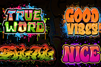 do or redo custom ,graffiti ,typography ,lettering logo