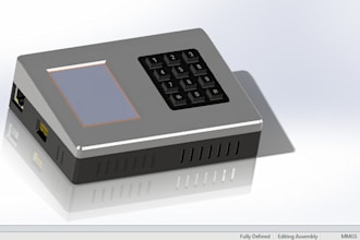 design 3d model and pcb enclosure for 3d printing