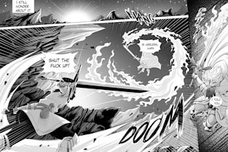 write an awesome script for your fantasy manga  idea
