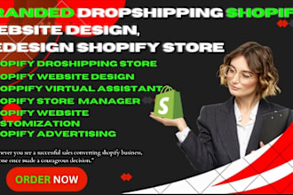 do shopify dropshipping services, partner to manage shopify dropshipping store