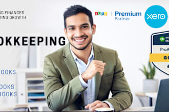 provide expert bookkeeping with quickbooks, xero, zohobooks for accurate reports