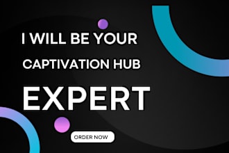build beautiful sales funnel and landing page on captivation hub