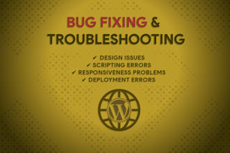 fix wordpress website errors issues bugs or critical error