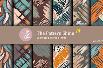 abstract seamless patterns for clothes