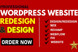 redesign revamp fix clone wix webflow developer websites