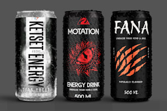 design label for can,beer, energy drink,soda,juice, seltzer,booster