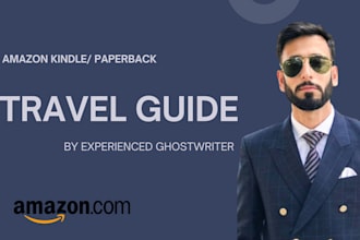 be your travel guide ebook writer, travel guide designer for amazon kdp