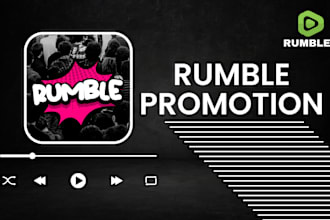 do USA rumble promotion USA video marketing organic channel monetization