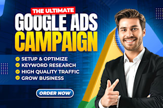 setup and manage highly beneficial google ads PPC campaigns