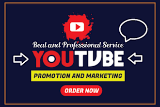 do organic youtube promotion to active USA, UK 5 million audiences to view