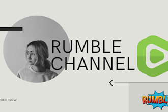 do organic rumble channel promotion using ads campaign