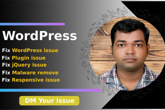 fix wordpress, bug fixing, acf, elementor pro, ecommerce