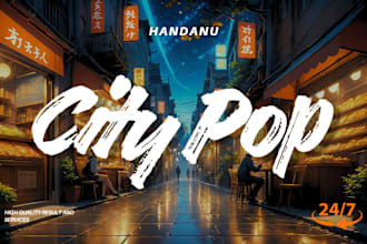 produce exclusive city pop music with fast delivery