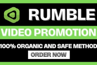 go viral rumble channel rumble video promotion