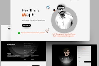 professionally change and customize your wordpress theme