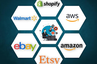 be your amazon seller partner amazon ads walmart shopify ebay API expert