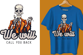 do tshirt illustration and unique trendy designs for tshirt