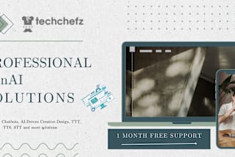 develop gen ai solutions train ai models and integrate chatgpt or gemini
