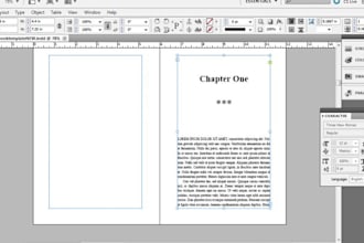 professionally format ebook and book layout design