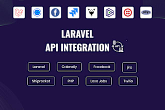 expert laravel API integration services XML, soap, rest json