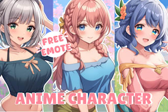 draw your anime pfp, oc, fanart, vtuber, and concept art