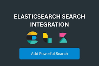 integrate elasticsearch into your website or application