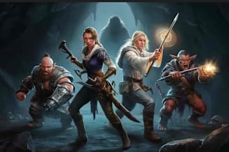 create your dnd character art illustration commissions