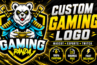 do a mascot gaming logo design