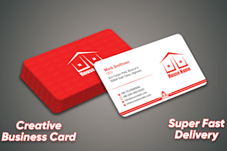 design professional, unique and creative business card in 12 hours