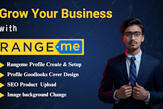 do optimize and setup rangeme profile and add product