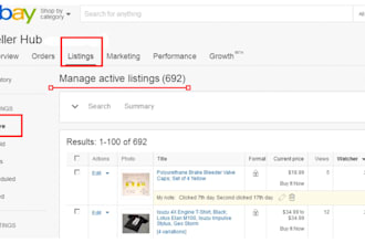 do ebay product listing, ebay lister, SEO ebay listing
