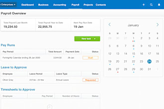 run full UK payroll, produce your payslip and payee register