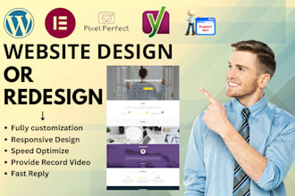 design or redesign your wordpress website with pixel perfect