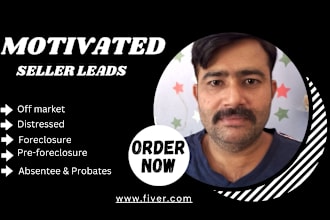 generate real estate updated motivated seller leads with skiptracing
