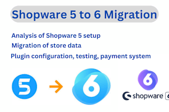 update and migrate your shopware 5 online store to shopware 6