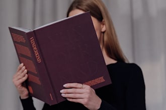 design an captivating cover and complete layout of your book