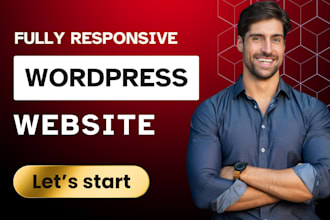 build or redesign a responsive wordpress website for your business