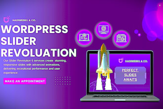 build hero sections using slider revolution pro