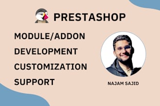 develop and customize prestashop module for your store