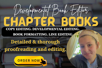 be developmental book editor on non fiction self help book proofread, format