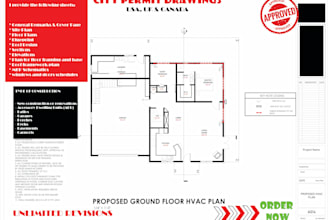 draw site plan deck plan architectural plan mep permit for city permit