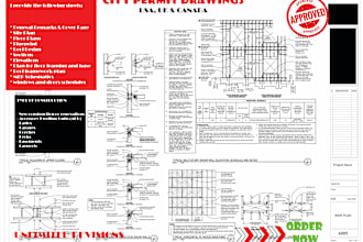 do renovation and home addition drawings for city permit