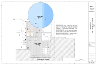 design blueprint drawings, deck, new building, garage, basement for city permit